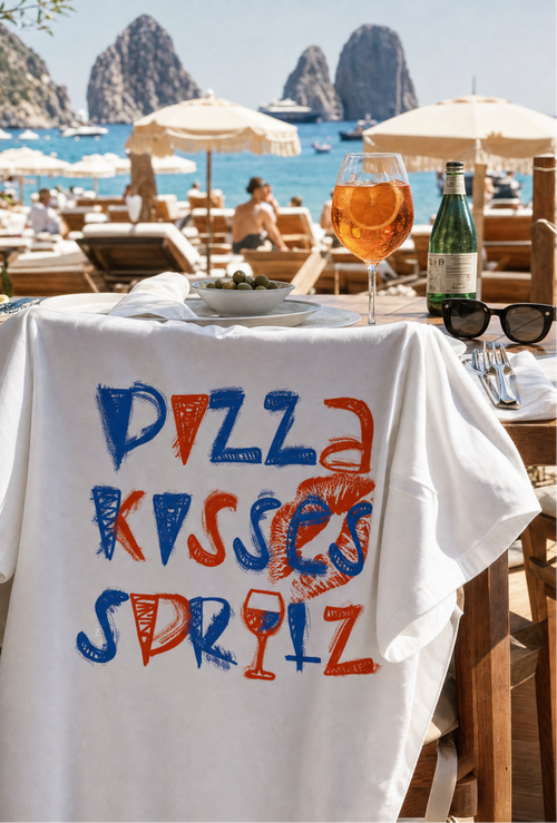 Pizza Kisses Spritz - Oversized Tee