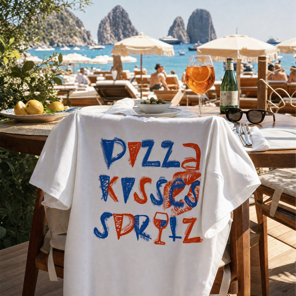 Pizza Kisses Spritz - Oversized Tee