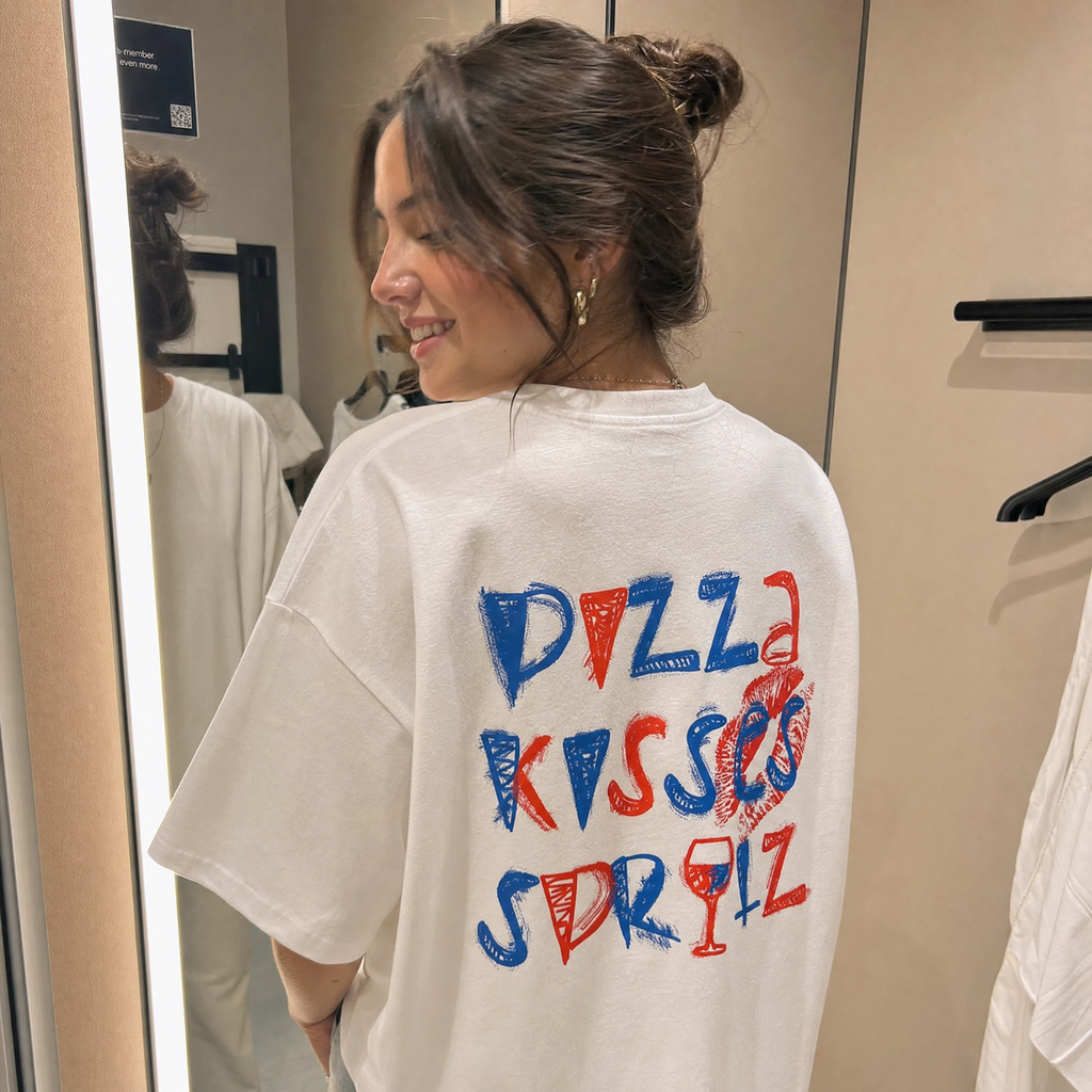 Pizza Kisses Spritz - Oversized Tee